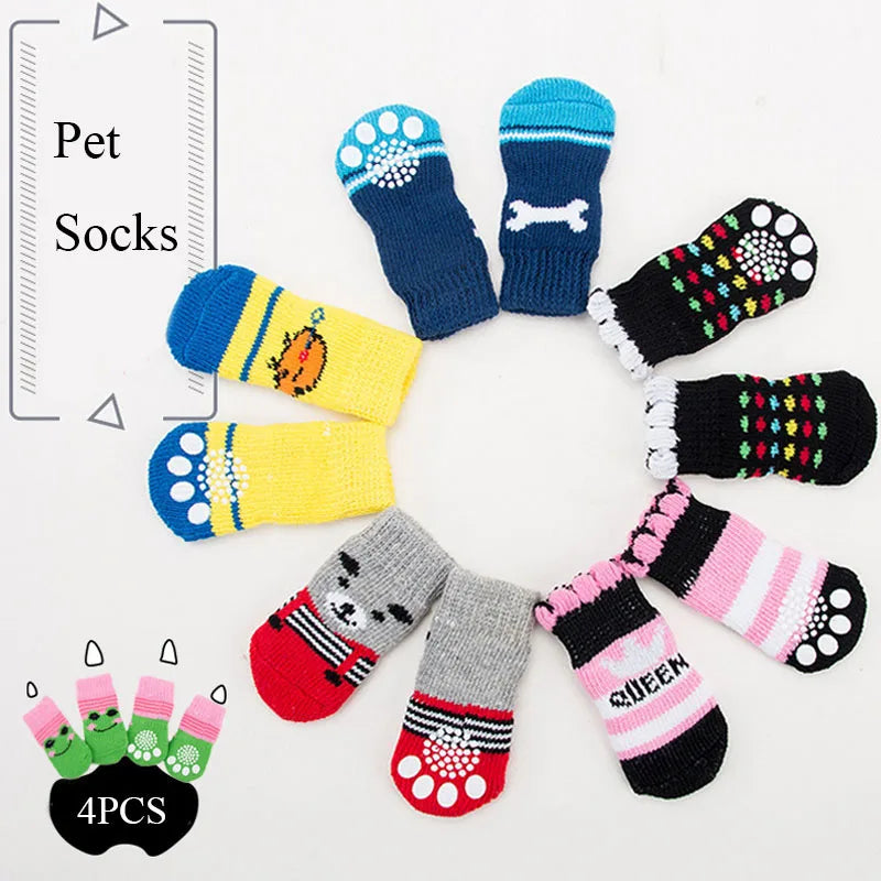 Cute Winter Warm Pet Socks