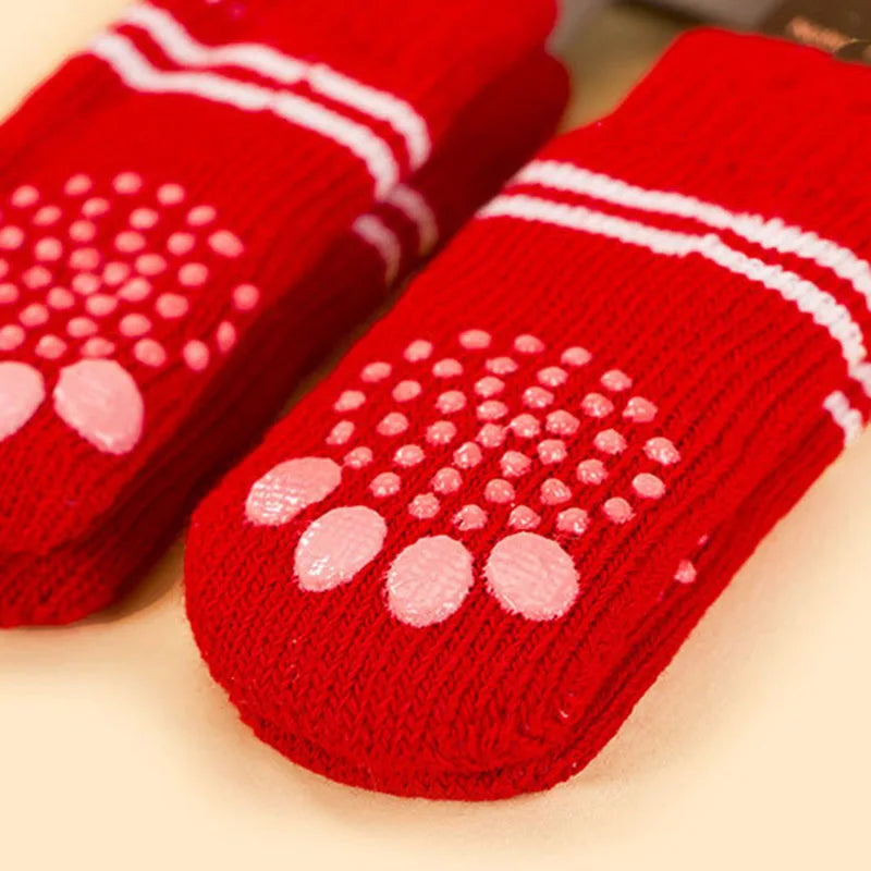 Cute Winter Warm Pet Socks