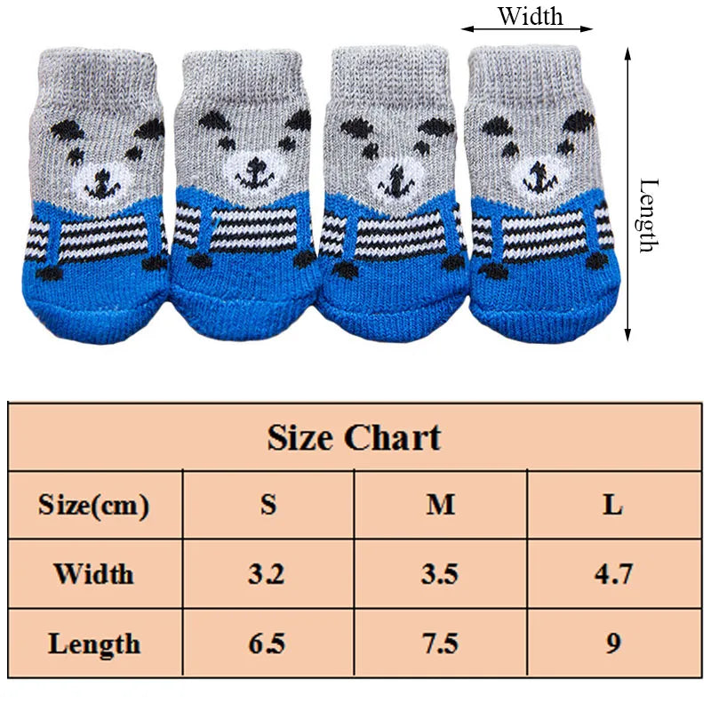 Cute Winter Warm Pet Socks